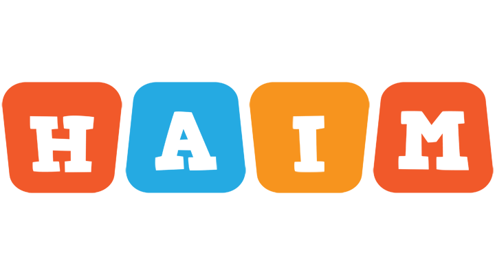 Haim comics logo
