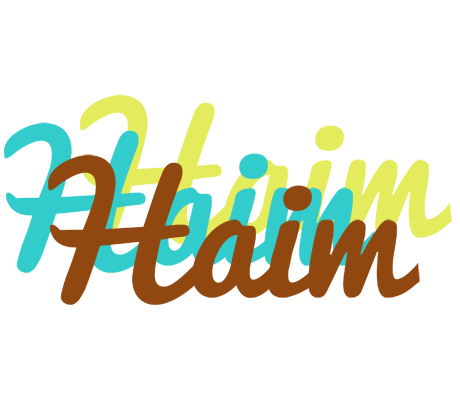 Haim cupcake logo
