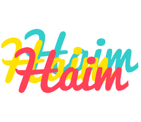 Haim disco logo