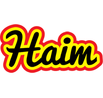 Haim flaming logo