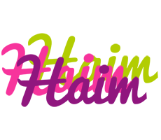 Haim flowers logo