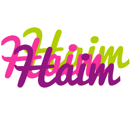 Haim flowers logo