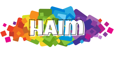 Haim pixels logo