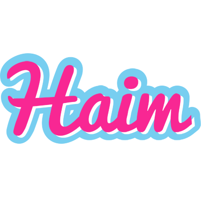 Haim popstar logo
