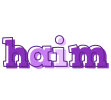 Haim sensual logo