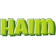 Haim summer logo