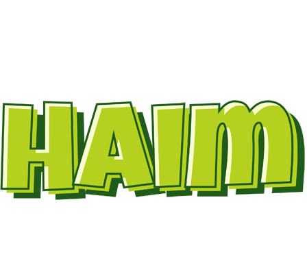 Haim summer logo