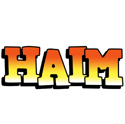 Haim sunset logo