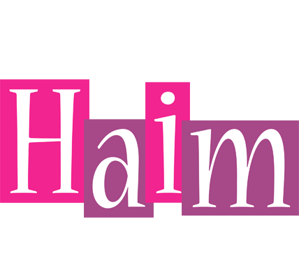 Haim whine logo