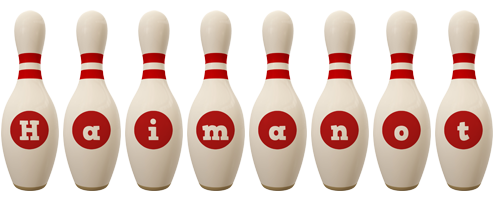 Haimanot bowling-pin logo