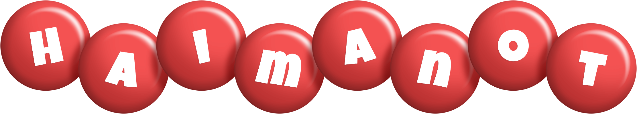 Haimanot candy-red logo