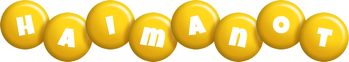Haimanot candy-yellow logo