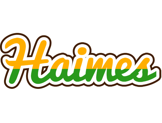 Haimes banana logo