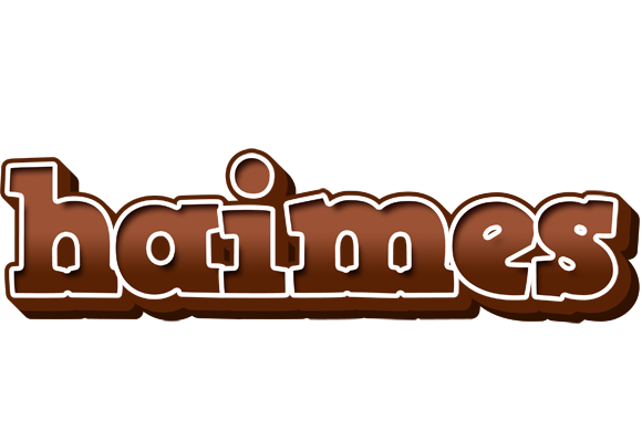 Haimes brownie logo