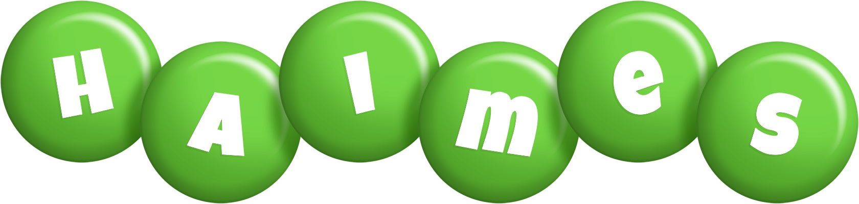 Haimes candy-green logo