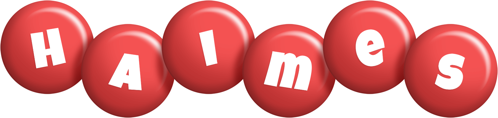 Haimes candy-red logo