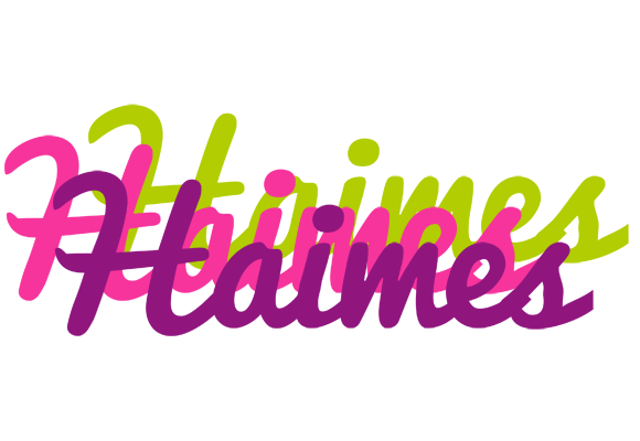 Haimes flowers logo