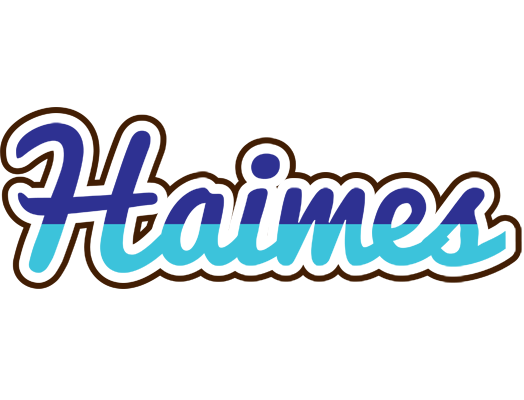 Haimes raining logo