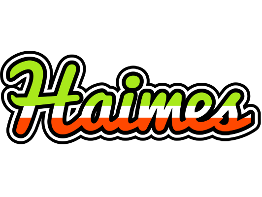 Haimes superfun logo