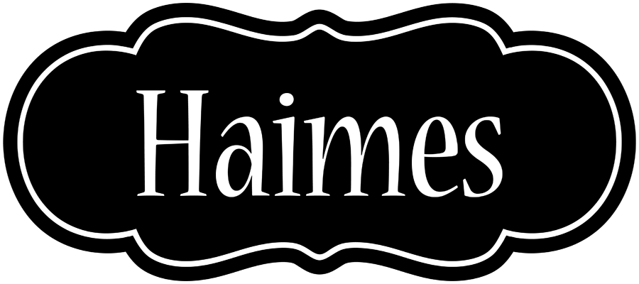 Haimes welcome logo