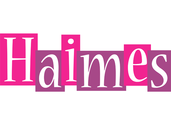 Haimes whine logo