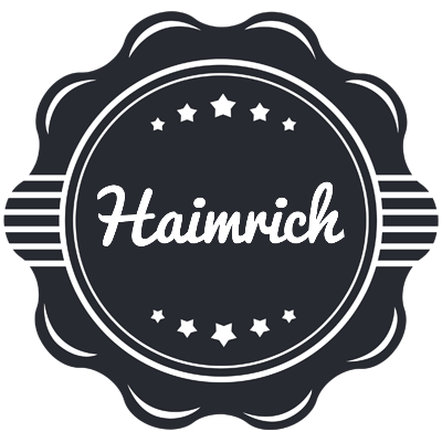 Haimrich badge logo