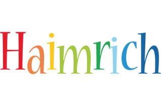 Haimrich birthday logo