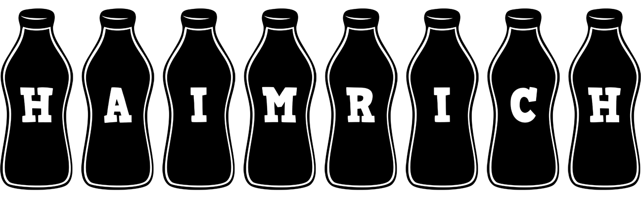 Haimrich bottle logo