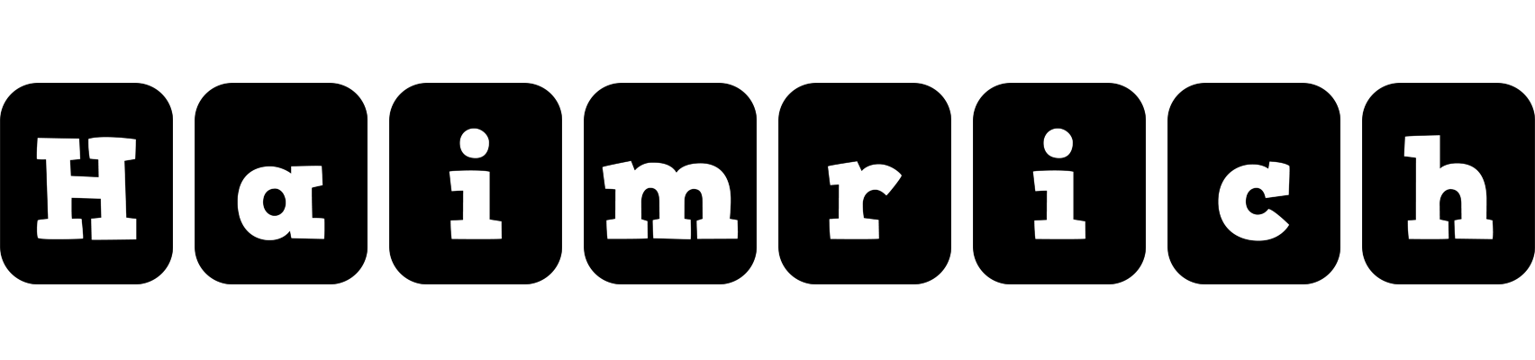 Haimrich box logo