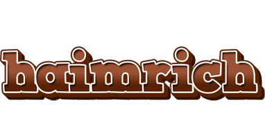 Haimrich brownie logo