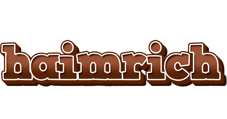 Haimrich brownie logo