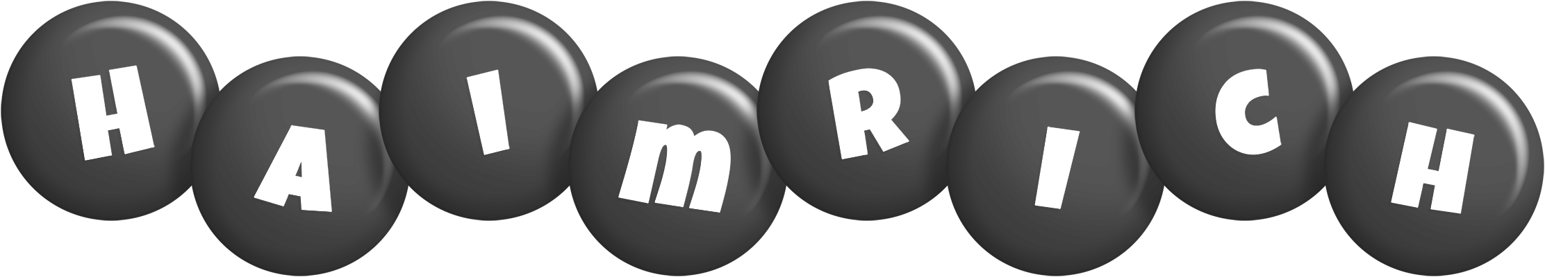 Haimrich candy-black logo