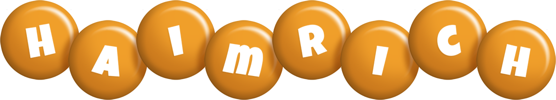 Haimrich candy-orange logo