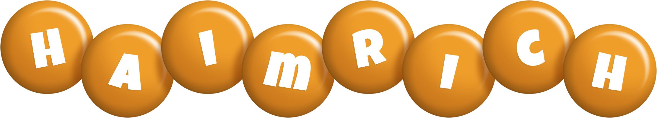 Haimrich candy-orange logo
