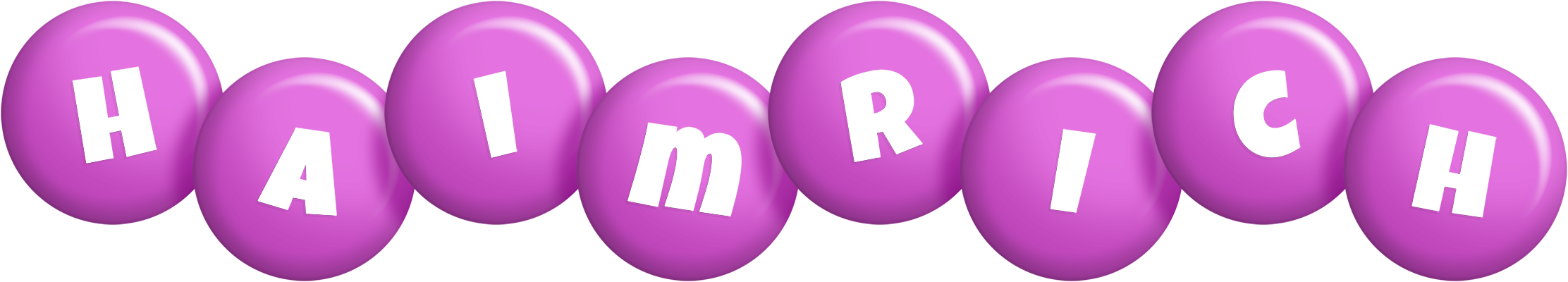 Haimrich candy-purple logo
