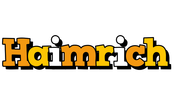 Haimrich cartoon logo