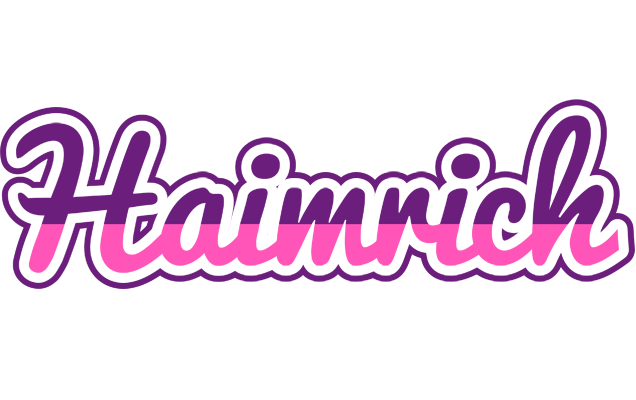 Haimrich cheerful logo