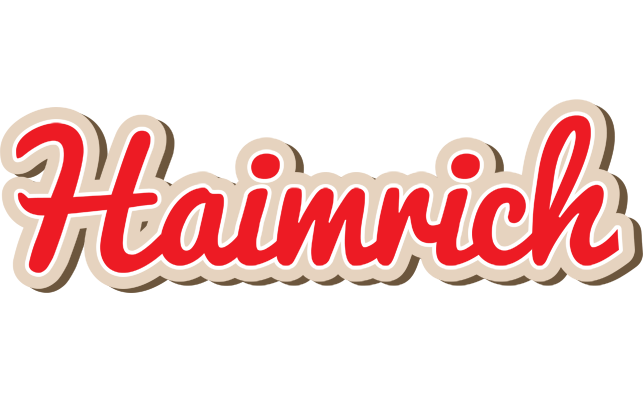 Haimrich chocolate logo