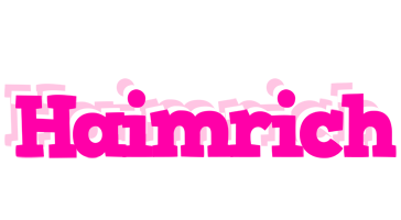 Haimrich dancing logo