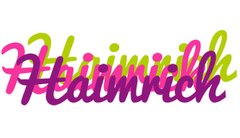 Haimrich flowers logo