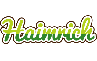 Haimrich golfing logo