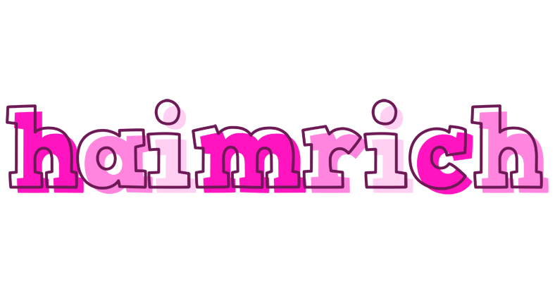 Haimrich hello logo