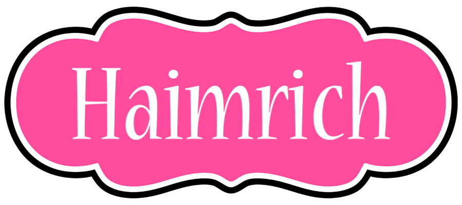 Haimrich invitation logo