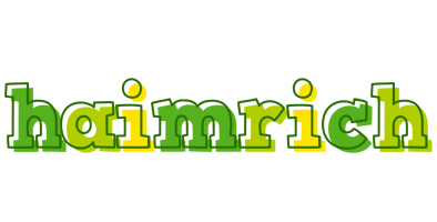 Haimrich juice logo