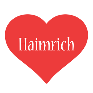 Haimrich love logo