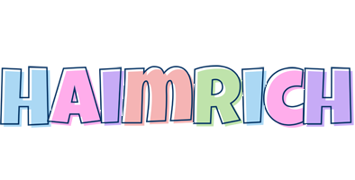 Haimrich pastel logo