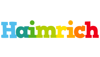 Haimrich rainbows logo