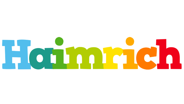 Haimrich rainbows logo