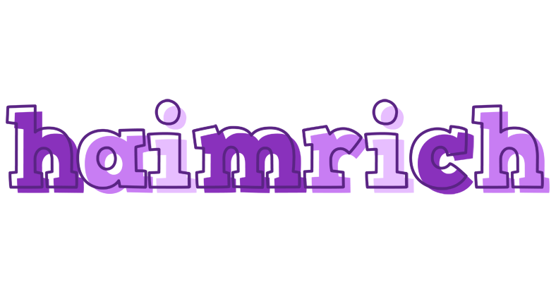 Haimrich sensual logo