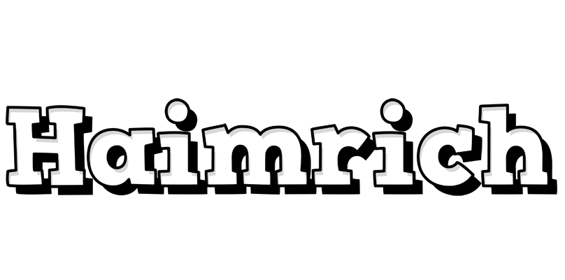 Haimrich snowing logo